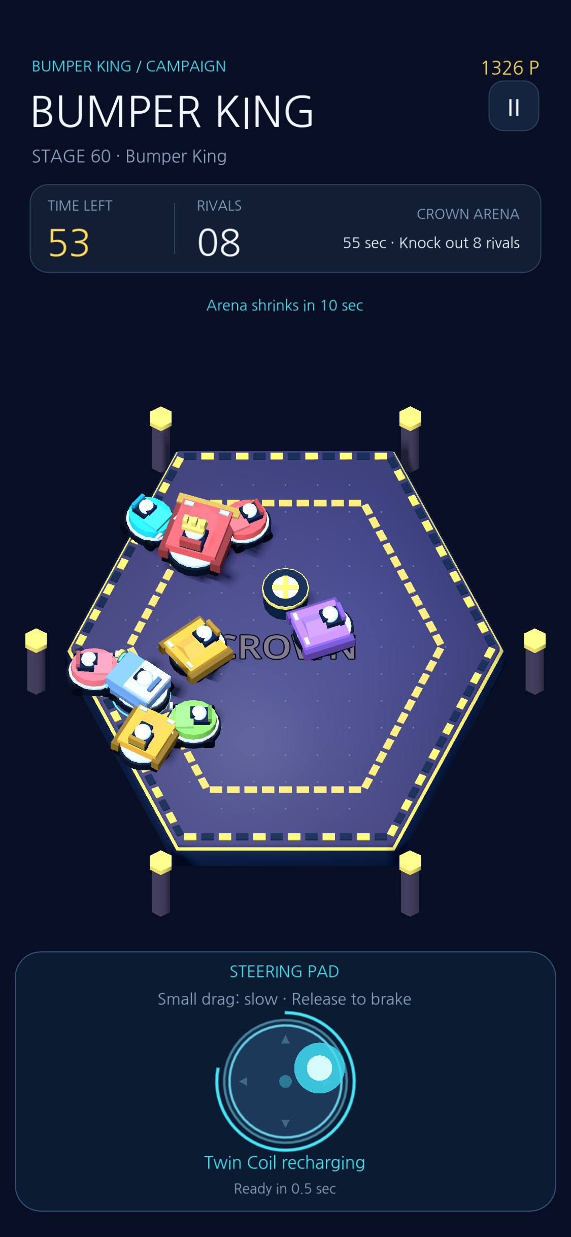 The final arena. Stay in the ring.